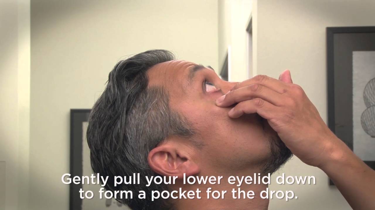 How to Put in Eye Drops