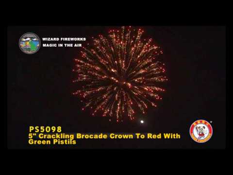 SS125CK11 - 5 INCH SHELL - WIZARD FIREWORKS - PS5098