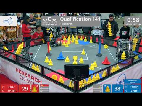 2018 VRC Res Q141 - 9932F 27183R vs 17090A 2011C - 85 to 78