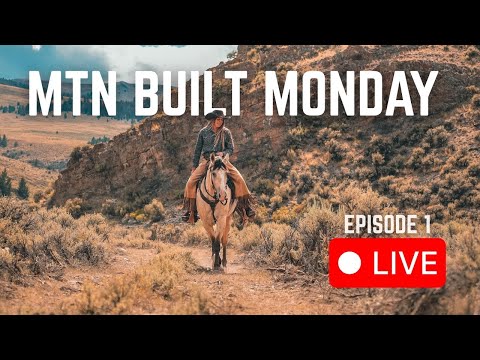 MTN BUILT Monday (LIVE!) Episode 1 | Are mules REALLY better than horses?