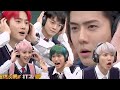 EXO Listening Game on Knowing Brothers Reaction