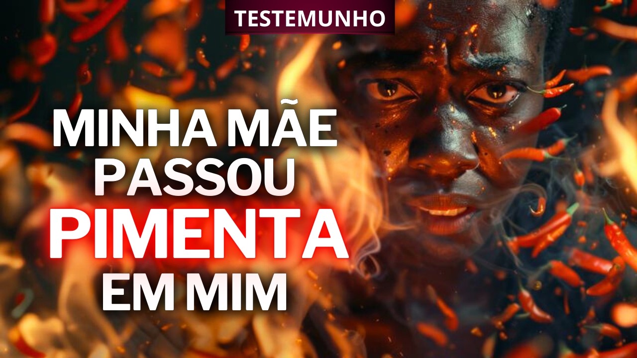 AOS 13 ANOS, ELA PASSOU PIMENTA EM MIM... | Testemunho Cristão |