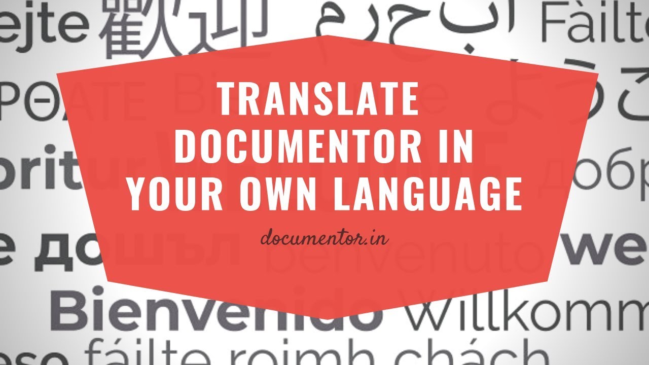 Documentor WordPress Plugin Translation .po and .mo Step by Step Guide