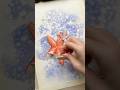 Simple Trick for a Bubble Background🧼🫧#watercolor #watercolortutorial #painting