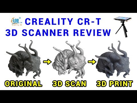 Creality CR-T 3D scanner review