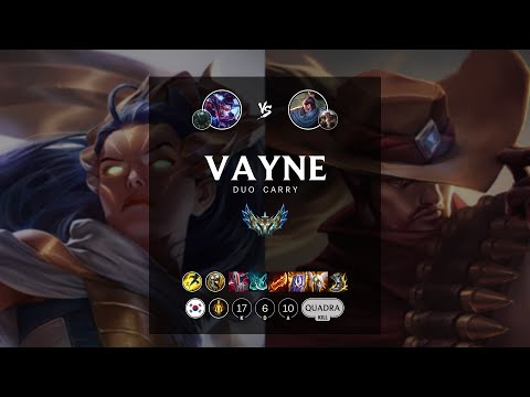 Vayne ADC vs Yasuo - KR Challenger Patch 12.13