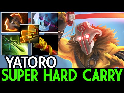 YATORO [Juggernaut] Super Hard Carry Full Agility Build Dota 2