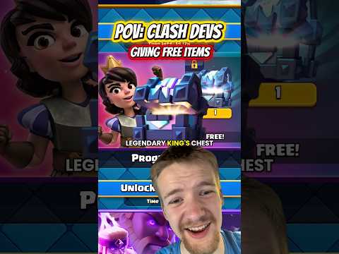 You have to Pay for FREE items in Clash Royale #clashroyale #clashroyaleshorts #supercell