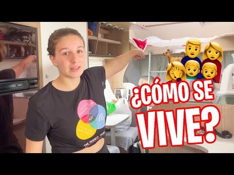 RUTINA diaria en CASA RODANTE 👨‍👩‍👦‍👦  FAMILIA NUMEROSA en AUTOCARAVANA // DIA 2