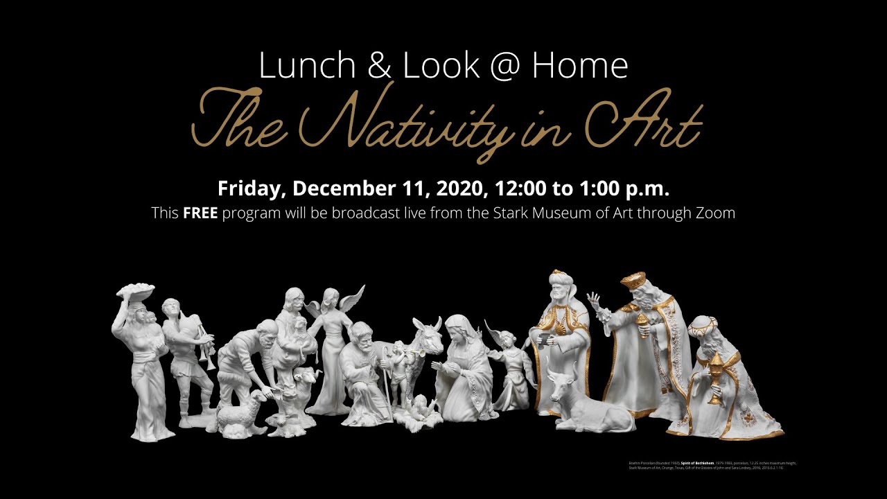 Lunch & Look @ Home - The Nativity in Art