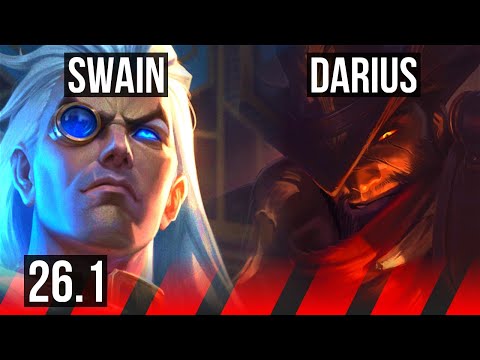 SWAIN vs DARIUS (TOP) | Arcane Comet | EUW Diamond | 26.1