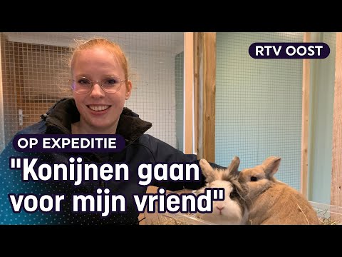 , title : 'Verliefd op konijnen: Ichel (27) kocht zelfs een ander huis voor ze | RTV Oost'