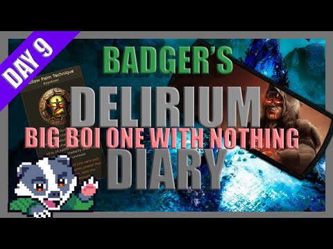 [PoE 3.10] BIGGEST BOI Consecrated Path Chieftain Fist Levelling - Badger's Delirium Diary Day 9