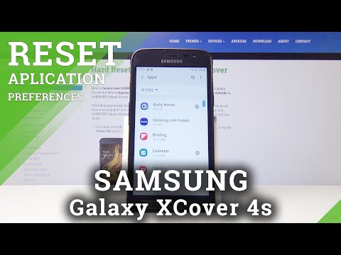 How to Reset App Preferences in SAMSUNG Galaxy Xcover 4s – Restore App Settings