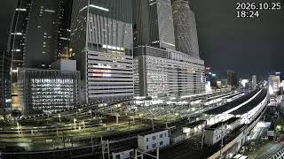 名古屋駅 ライブカメラ 愛知 鉄道 新幹線 天気 夜景 Japan Nagoya Live Camera