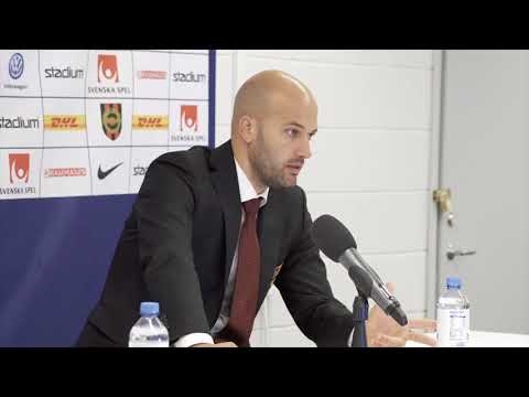 Presskonferens efter BP - Östersund