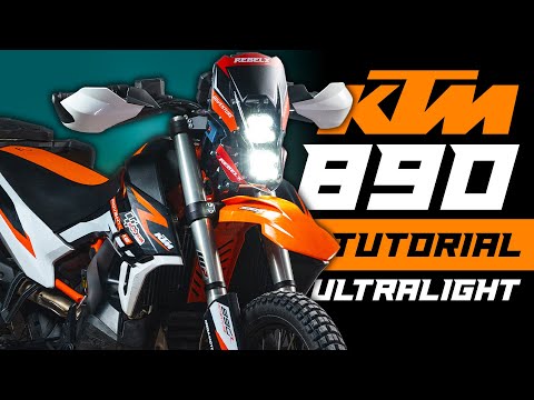 Ultralight KTM 790/890 Rally Kit Tutorial