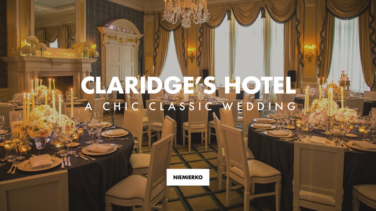 How Much Is a Wedding at Claridges