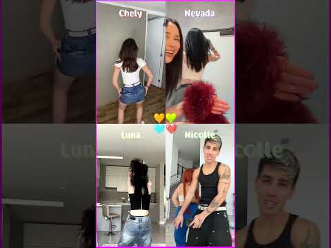 Chely Schneider x Nevada x Luna Mccall x Nicolle Figueroa #shorts #dance