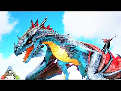 MEGA FIRE WYVERN BATTLE & ANCIENT WYVERN !!! ARK Survival Evolved MODDED DOX E29