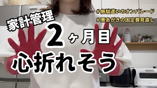 【家計管理、2ヶ月で心折れかけてます】無駄遣いの理由/浪費オンパレード/4人家族/持ち家/車2台