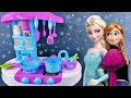 27 Minutes Satisfying with Unboxing Princess Elsa Kitchen Playset，Disney Toys Collection | ASMR