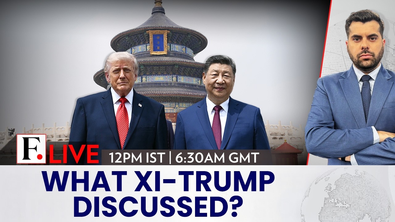 LIVE: Inside Xi Jinping-Donald Trump Two-Hour Meeting in Beijing | Firstpost Live | N18G