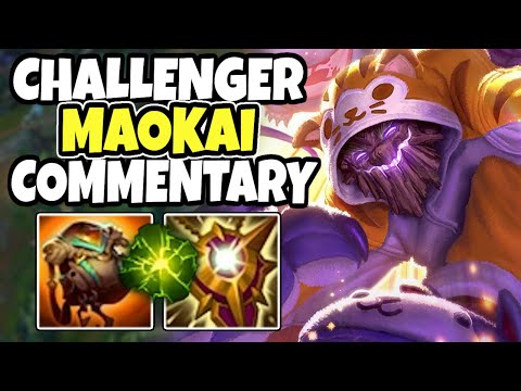 CHALLENGER SUPPORT tries MAOKAI after viewers say its good - Maokai support - 14.1 League of Legends