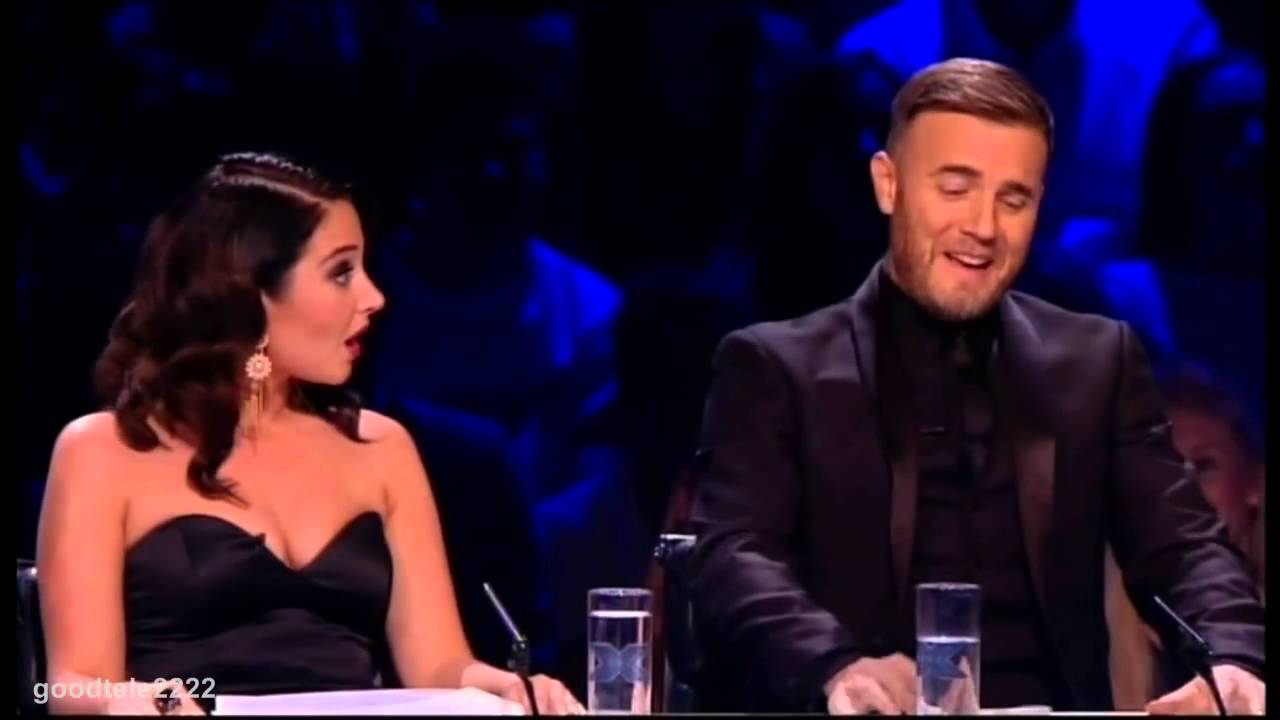 Tulisa Fag Ash Breath! * Gary Barlow insult on live TV* X Factor - YouTube
