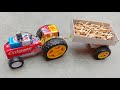 How To Make Mini Colgate Tractor At Home Small Electric Tractor With Trolley 2 Million Gear