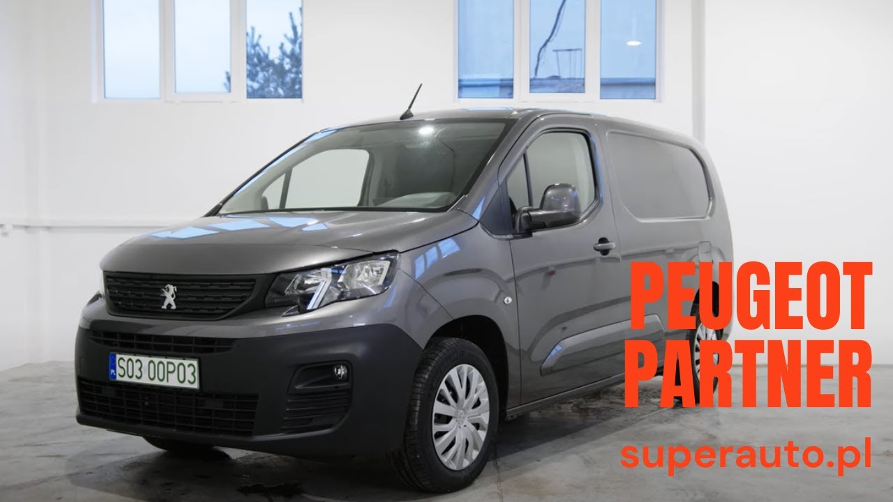 Peugeot Partner Van Premium Long 3 osobowy 1.5 100Km