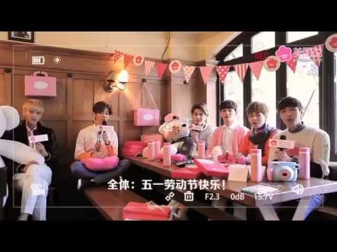 [Eng Sub] 140506 Exo-M Beauty Speak Labour Day Greetings Melishuo 美丽说 五一勞動節祝福
