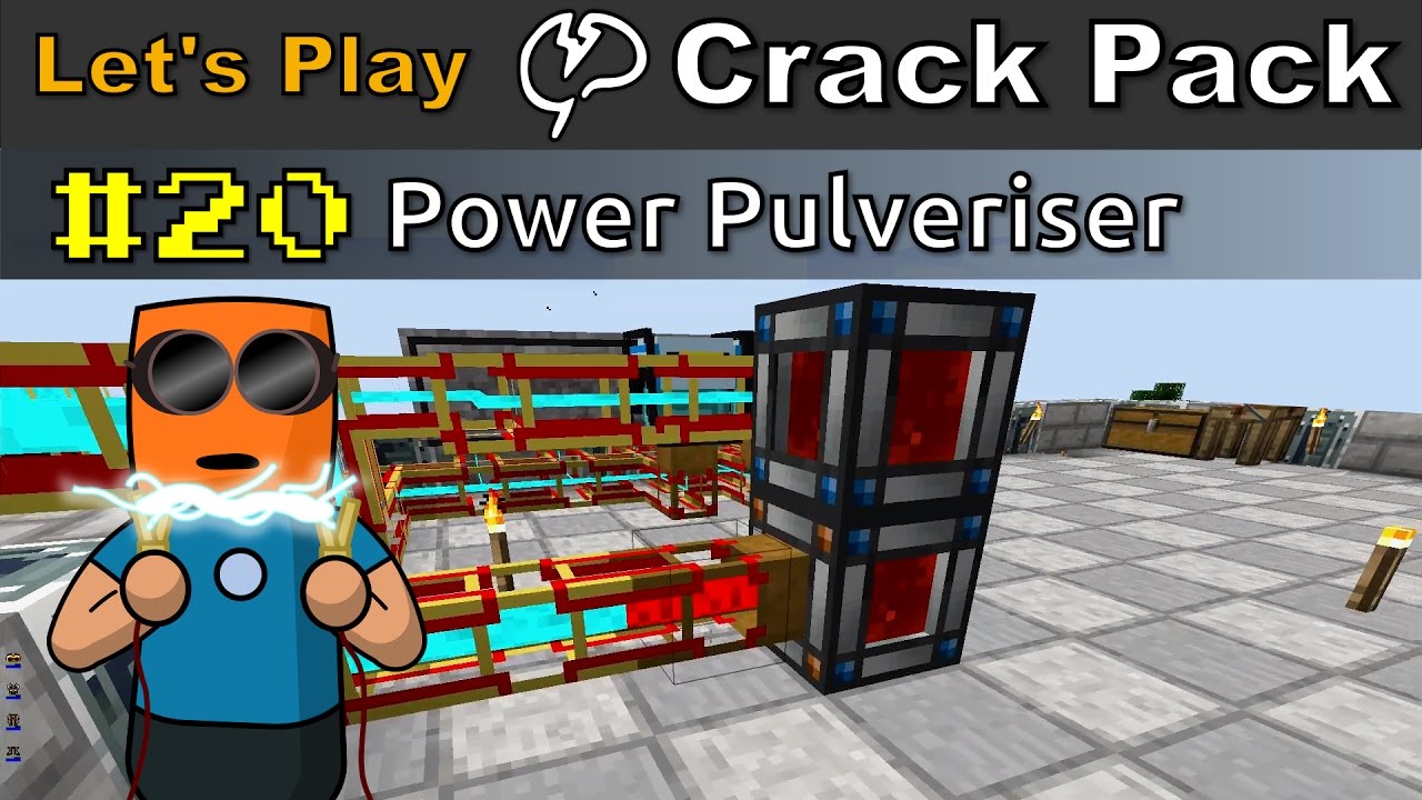Minecraft - CrackPack #20 | Power Pulveriser