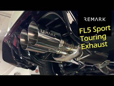 2023 Honda Civic Type R FL5 REMARK Sport Turing exhaust install