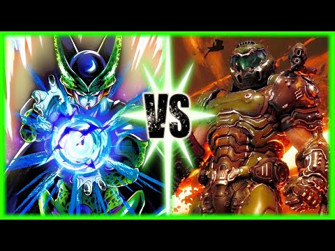 Perfect Cell Vs Doomslayer