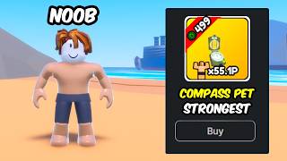Starting Over as a NOOB with 55 Petillion Power Pet in Gym Star Simulator