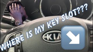 Location of key slot 2012 Kia Optima | key not detected Kia