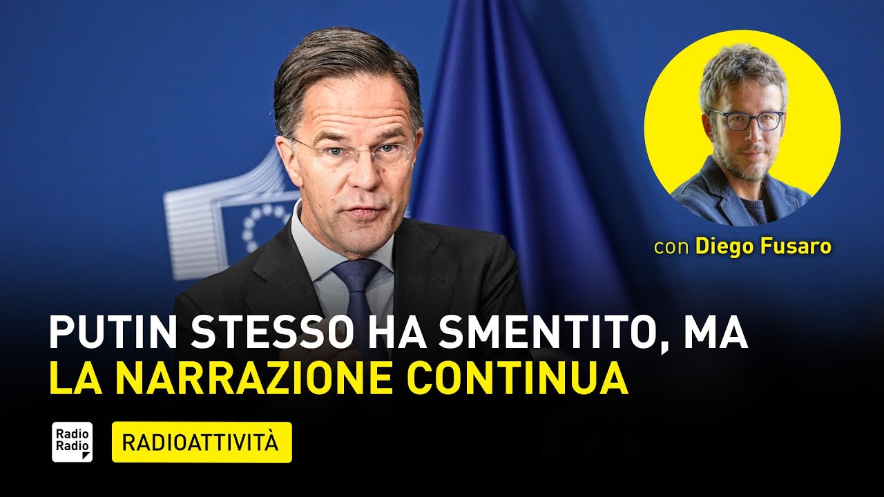 RUTTE ha sganciato l'ENNESIMA BUFALA: sentite chi sarebbe il PROSSIMO OBIETTIVO di PUTIN