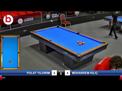 POLAT YILDIRIM & MUHARREM KILIÇ Bilardo Maçı - 