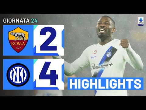 Video highlights della Roma vs Inter (2 a 4) - Giornata 24 - Fantacalcio e fantamedie