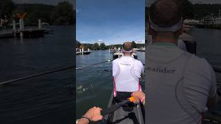 POV: bow seat of the GB Men's four