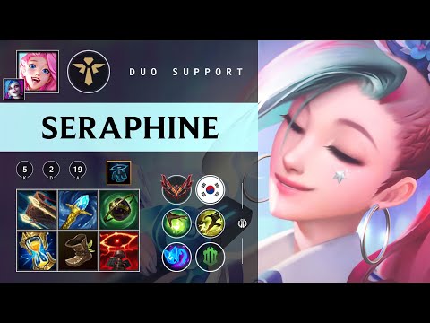 Seraphine Support vs Lulu - KR Grandmaster Patch 26.01