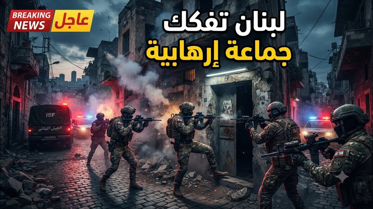 ما فكّكه فرع المعلومات ليس شبكة تهر....يب بل خلية مسلّحة كانت تُعدّ لزعز...عة ال