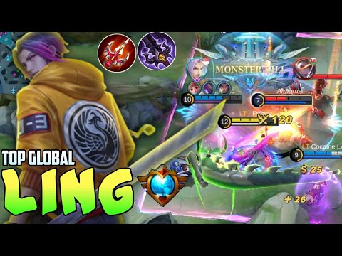 BUILD LING TERSAKIT 2022 | BEST BUILD LING TOP GLOBAL Frozsy - MLBB