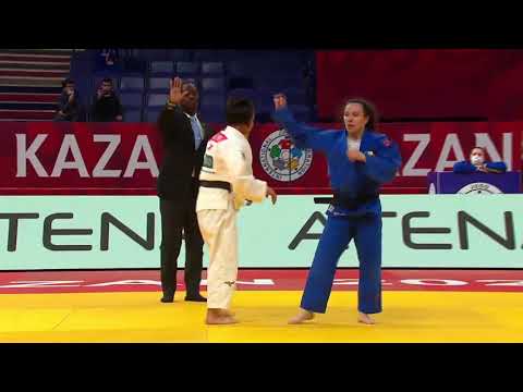 Quarter-Final : ABE Uta (JPN) vs CHITU Andreea (ROU) World Judo Kazan Grand Slam 2021
