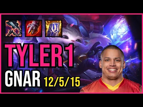 TYLER1 - GNAR vs. RENEKTON Top | NA DIAMOND | PATCH 11.2