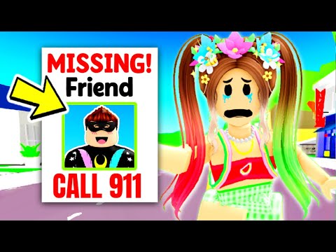 My BESTFRIEND Went MISSING in Brookhaven RP..