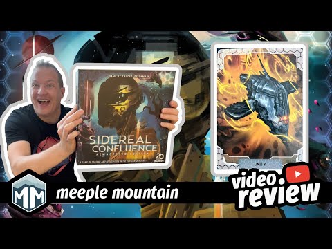 Play as the Unity Species in Sidereal Confluence - Boardgame Brody