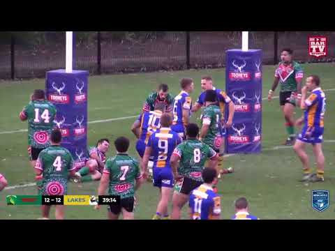 2018 Newcastle RL - First Grade Round 10 Highlights - Western Suburbs v Lakes United