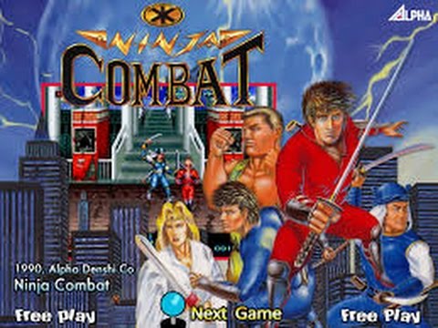 ninja combat neo geo aes